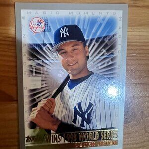 2000 Topps Baseball Magic Moments Derek Jeter New York Yankees